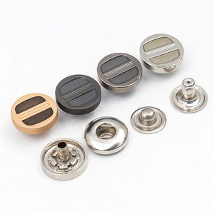 Metal Snap Button Eco Friendly Raw <b>Material</b> Round Square Portable <b>Sewing</b> Fittings For Outdoor Jacket Jeans Bag - Product Image 1