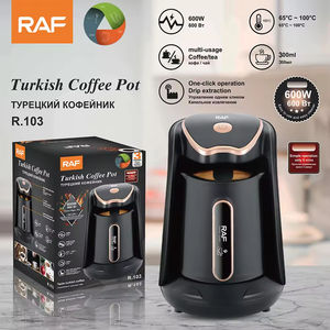 Cafetera Turca Eléctrica Compacta de 600W y 300ml con Operación de un Clic, Calentamiento Rápido y Fácil Limpieza - Product Image 4