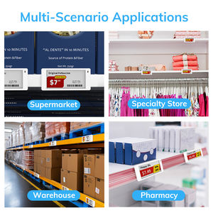 MinewTag 4 вида цветов тонкая 2,9 дюймов Bluetooth 5,0 ESL электронная полка этикетка Epaper бирка Eink цифровая ценовая этикетка для супермаркета - Product Image 5