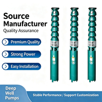 Pompe submersible anti-corrosion QJ à économie d'énergie, en stock usine, pour l'irrigation des pâturages et les systèmes d'eau des villages