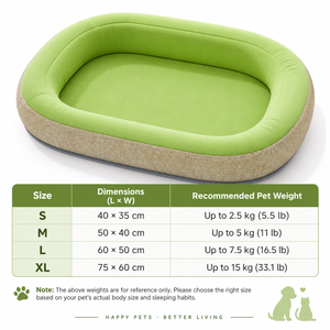 Coussin respirant pour animaux de compagnie, imperméable, résistant aux morsures et lavable, pour toutes les saisons, adapté aux chiens et chats de petite et moyenne taille - Product Image 3