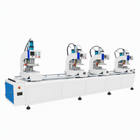 Machine de soudage automatique à quatre têtes pour fenêtres UPVC, pour la production en série de cadres complets, soudeuse PVC sans soudure, prix compétitif