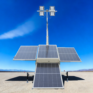 Solar <strong>Lighthouse</strong> <strong>Light</strong> Adjustable and Movable White, Suitable for Landscape Gardens, Emergency Rescue, and Construction Sites - Product Image 3