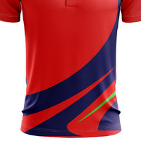 Uniformes de Cricket con Diseño Impreso Más Recientes, Uniformes de Cricket con Cuello Camisero Personalizados y de Venta Caliente para Ropa Deportiva
