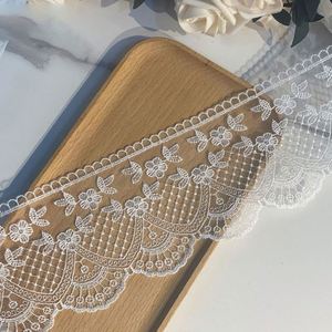 Dentelle Lolita de haute qualité, brodée, bilatérale, ajourée, soluble dans l'eau, pour encolure - Product Image 6