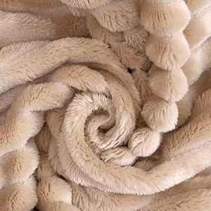 Chăn Ném Kẻ Sọc <span class=keywords><strong>100</strong></span> <span class=keywords><strong>Polyester</strong></span> Thiết Kế Màu Trơn Hiện Đại Bằng Lông Cừu Vải Flanen Nhuộm Siêu Mềm Chăn Sô Pha Em Bé Bằng Vải Nhung Lông - Product Image 6