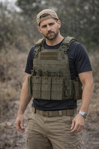 เสื้อกั๊กลายพรางสำหรับล่าสัตว์กลางแจ้งพร้อมกระเป๋า - Product Image 6