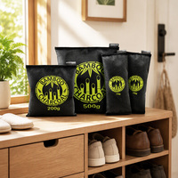Sac purificateur d'air au charbon de bambou, désodorisant pour chaussures, placards, voitures, sacs de sport et pièces.