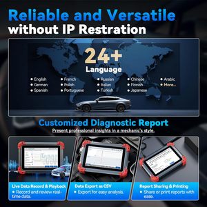 เครื่องมือวินิจฉัยใหม่ปี 2026 D7 XTOOL เครื่องโปรแกรมกุญแจรถยนต์ ระบบเต็มรูปแบบ เครื่องสแกน Obd2 สำหรับวินิจฉัยรถยนต์ พร้อมฟังก์ชันรีเซ็ต 31+ รายการ - Product Image 5