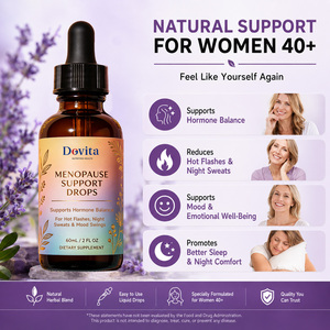 Wholesale OEM ODM Natural <b>Menopause</b> Drops High Potency Black Cohort Dong Quai Energy Boost Immune Support 60ml - Product Image 3
