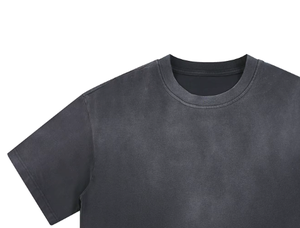 <span class=keywords><strong>T</strong></span>-<span class=keywords><strong>shirt</strong></span> vintage personnalisé délavé à l'acide pour hommes 300 Gsm poids lourd 100% coton Style solide Design décontracté DTG impression vierge - Product Image 6