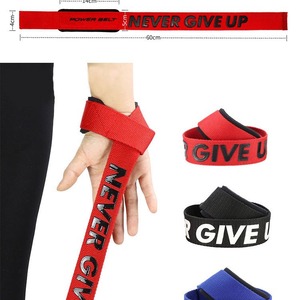 2026 Muñequeras de Neopreno Antideslizantes con Logotipo Personalizado para Fitness, Levantamiento de Pesas, Peso Muerto, con Acolchado - Product Image 5