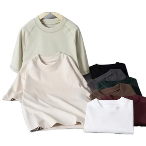 เสื้อยืดโอเวอร์ไซส์ แขนปกติ ผ้าคอตตอนถัก 100% น้ำหนัก 300 กรัม คอกลม  รักษ์โลก สไตล์สตรีทแวร์  โลโก้ Lucia แบบสั่งทำพิเศษ - Product Image 1