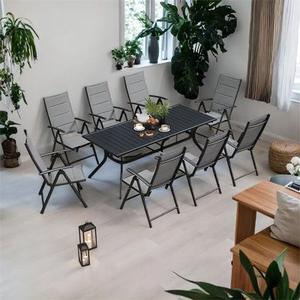 โต๊ะ<span class=keywords><strong>บาร์บีคิว</strong></span>สำหรับใช้กลางแจ้งสวนปิกนิกรับประทานอาหารตั้งแคมป์ทำจากโลหะอลูมิเนียมอัลลอยสำหรับลานบ้านร้านอาหาร<span class=keywords><strong>รีสอร์ท</strong></span> - Product Image 3