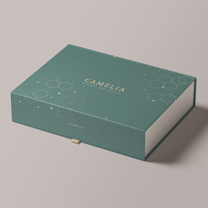 Custom Printed Logo Colored Rigid Cardboard Jewelry Packaging Magnetic Lid Closure Packaging Luxury Gift <b>Box</b> - Product Image 4