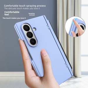 เคสโทรศัพท์รุ่นใหม่ Huanmin Factory สำหรับ Samsung Z Fold 6 ป้องกันเต็มรูปแบบ พร้อมบานพับสปริง ช่องใส่ปากกา เคลือบกันรอยขีดข่วน - Product Image 2