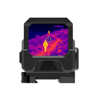 Caméra thermique compacte à marque privée 256x192 avec capteur 12 µm, objectif 13 mm F0.9 et télémètre laser 1000 m
