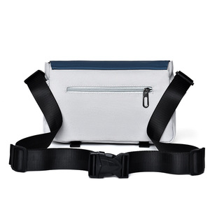 Usine OEM Sac de poitrine en tissu Oxford imperméable de grande capacité pour hommes Sac à bandoulière à la mode - Product Image 3