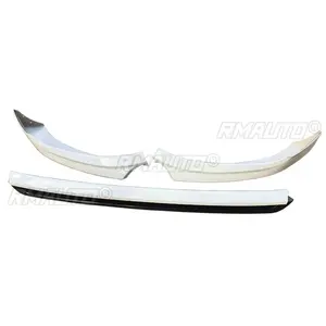 Kit de Carrocería para VW Golf MK8 Pro 2018-2024, Spoiler Delantero Blanco-Rojo Estilo ABT, Divisor de Parachoques Delantero, Accesorios para Auto - Product Image 4