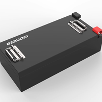 Batterie LiFePO4 haute capacité 72V 60Ah, boîtier métallique, pack de batteries de stockage d'énergie pour voiturettes de golf, véhicules électriques et applications personnalisées