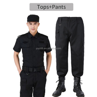 Uniformes de Guardia de Seguridad con Logotipo Personalizado OEM, Pantalones de Trabajo Transpirables Unisex, Camisas, Chaquetas de Manga Corta y Larga