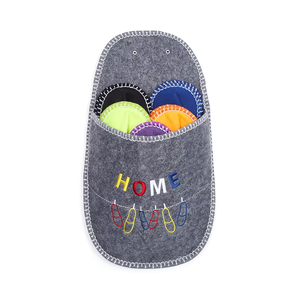 Chaussons d'intérieur en <span class=keywords><strong>feutre</strong></span> de haute qualité et bon marché en gros Nouveau design pour hôtel - Product Image 2