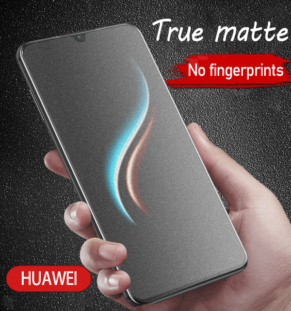 Tempered Glass Matte Screen Protector with Nano Technology for Huawei