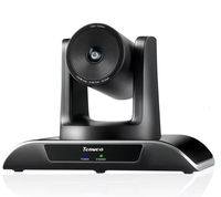 Caméra de conférence PTZ Tenveo 1080P60fps avec zoom optique 3X HDMI/USB 114 ° Caméra vidéo FOV pour réunions