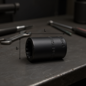 <b>Socket</b> 235 1/2 Mn Length L Diameter B For Mechanical Use - Product Image 3