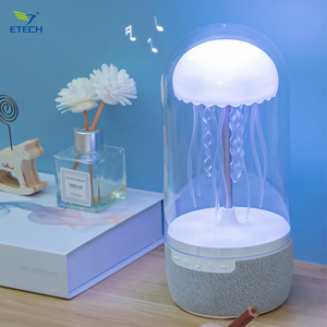 Altavoz Bluetooth con Acuario de Medusas, con Medusas Flotantes e Iluminación Ambiental LED RGB, Alimentación por USB/Batería, Decoración de Escritorio - Product Image 4