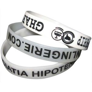 Custom Your Own Logo Fashion <b>Rubber</b> OEM <b>Silicone</b> Bracelets Wristband for Gifts - Product Image 2