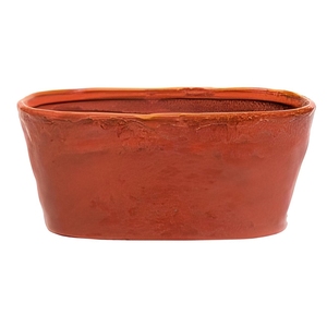 VASO VILLAGE OVALADO MARSALA 25X13.5 H 11CM - Product Image 1