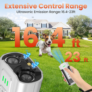 Handheld Elektro schock <span class=keywords><strong>Stop</strong></span> <span class=keywords><strong>Barking</strong></span> Kontroll gerät Ultraschall Hunde rinde Abschreckung LED Ultraschall Hund Repeller - Product Image 6