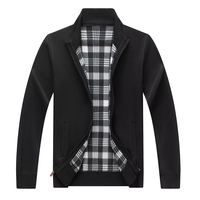 Stilvoller Winter-Herren-Cardigan mit Reißverschluss und Stehkragen, Einfarbiger Freizeitpullover mit Langen Ärmeln und Logo-Vorderseite