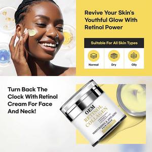 <span class=keywords><strong>Crema</strong></span> Antienvejecimiento y Renovadora de Piel Todo en Uno - Con Retinol, Colágeno, Vitaminas C/E y Ácido Hialurónico para Exfoliar, Reafirmar e Iluminar - Product Image 5