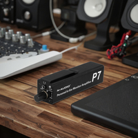 Amplificateur de casque professionnel monocanal N-Audio P7 – Excellent rapport qualité-prix – Accessoire audio/vidéo/éclairage