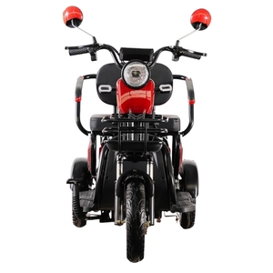 Triciclo Eléctrico para Pasajeros, Motocicleta Todoterreno, Moto de Motocross para Adultos, Motorizada, Edición Alta, 600W 48V, Nuevo Estilo, con Pedales - Product Image 5