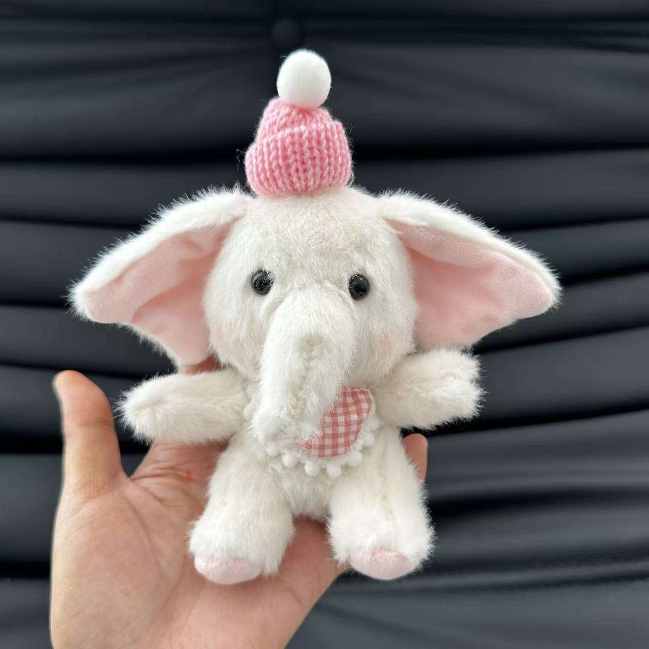 Pink scarf and hat -