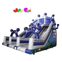 Bon marché Prix Usine Heavy Duty Commercial Château sec gonflable Toboggan Bouncer pour enfants et adultes