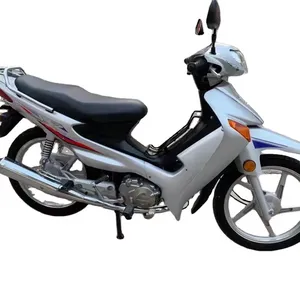 Saich2 110cc High Quality Used Racing Moped Standard Two-Wheel Gasoline Motorcycle Silver