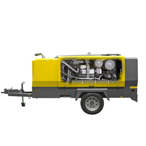 เครื่องอัดอากาศแบบสกรูเคลื่อนที่ Atlas Copco แรงดันสูง 25 บาร์ 1100 ลูกบาศก์ฟุตต่อนาที ใช้เครื่องยนต์ดีเซล สำหรับขุดเจาะบ่อน้ำ แรงดัน 15-30 บาร์ - Product Image 3