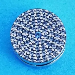 Newest Arrive Hot Selling 925 Sterling Silver Pave Snowflake Clip Reflexion Charms Wholesale for Jewelry Making DIY