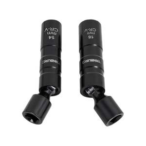 2x מגנטי קיר דק sockplug sive הסרת שקע כלי להסרת שקע 12pt 14 מ "מ + 16 מ" מ מגנט 16 מ "מ להוציא פקקי ניצוץ - Product Image 1