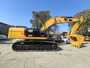 Excavatrice sur chenilles lourde d'occasion CAT 329D de 29 tonnes, d'origine japonaise, pour travaux miniers intensifs - Product Image 4
