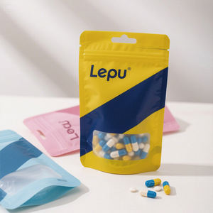 ถุงใ<span class=keywords><strong>ส</strong></span>่วิตามิ<span class=keywords><strong>น</strong></span>ขนาดเล็กพลาสติกสำหรับบรรจุอาหารถุงใส่แคปซูลซองตั้งได้ถุงใส่วิตามินแบบกำห<span class=keywords><strong>น</strong></span>ดเอง - Product Image 5