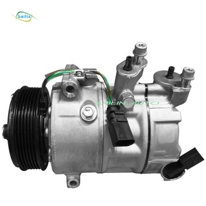 อะไหล่รถยนต์สำหรับ VW TERAMONT/<span class=keywords><strong>JETTA</strong></span> IV (162/163)/ PASSAT (A32) คอมเพรสเซอร์แอร์รถยนต์คุณภาพสูง ราคาโรงงาน 7N0816803E 1K0820808H - Product Image 1