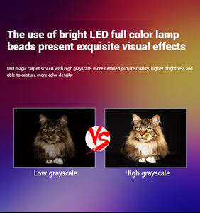 户外舞台飞行发光二极管屏幕魔毯旗屏幕全彩广告无人机悬挂 - Product Image 4