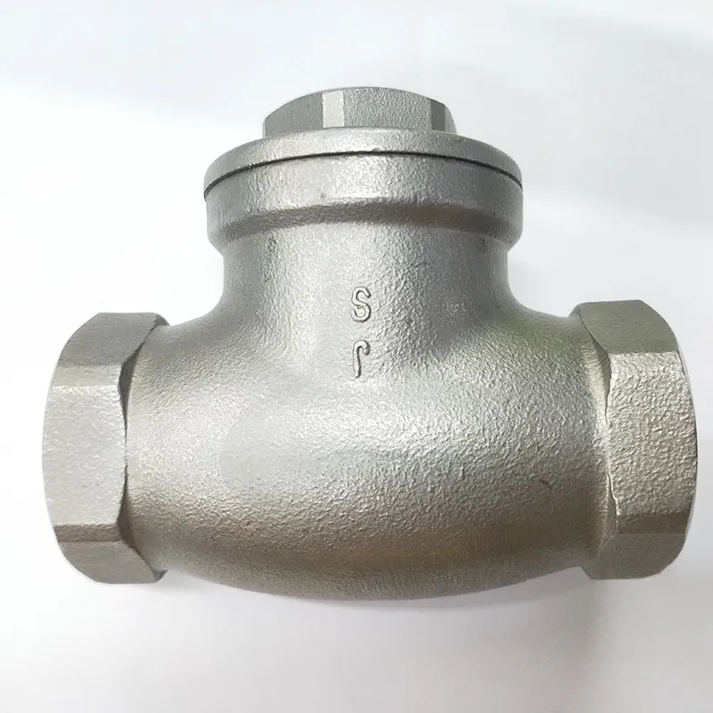 1/2"-4" Best Price Swing Check Valve 200psi For Water Pipe Connection Stainless Steel Valve Valvula