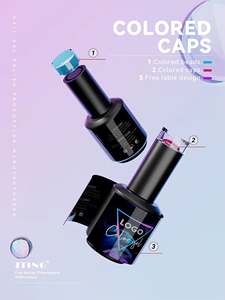 Esmalte <span class=keywords><strong>de</strong></span> Uñas Vegano con Logotipo Personalizado al por Mayor, Gel UV, Diseño Francés, a Base <span class=keywords><strong>de</strong></span> Agua, Curado con LED, Fácil <span class=keywords><strong>de</strong></span> Usar, Envase <span class=keywords><strong>de</strong></span> 15 ml - Product Image 3