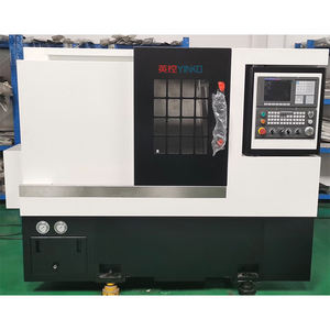 مخرطة معدنية صغيرة CNC آلات تحول المعادن آلة مخرطة السرير المائلة CNC - Product Image 1